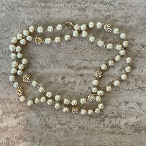 Chanel pearl necklace